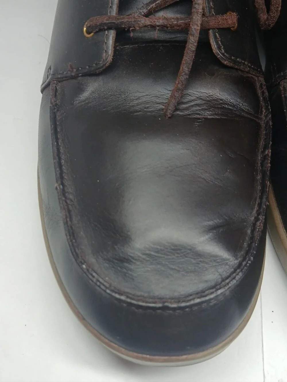 Men's Reef Casual Leather Chukka Boots - Brown Lightweight